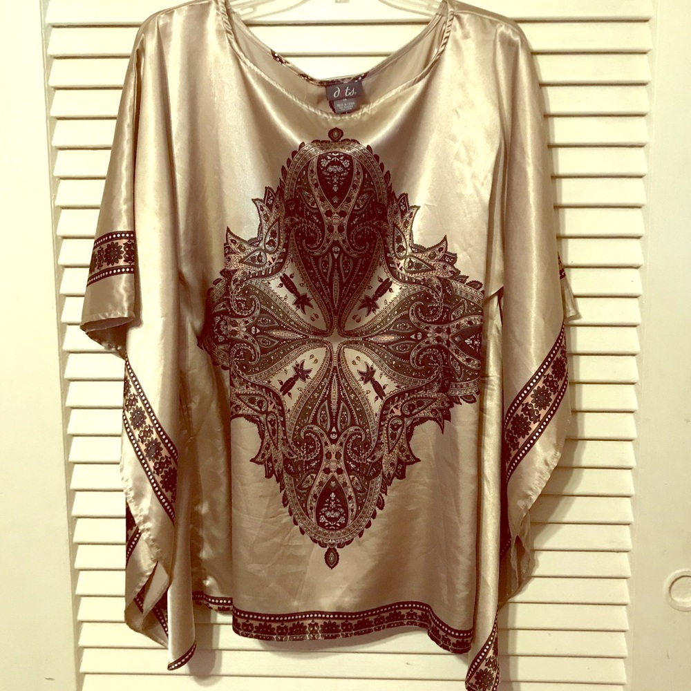 Beautiful Golden Poncho